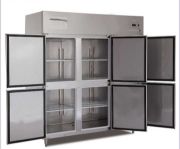 Commercial Stainless Steel Upright Refrigerator & Freezer – 6-Door