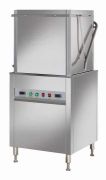 Commercial Hood-Type Freestanding Dishwasher – High Capacity, Stainless Steel