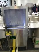 Freestanding Automatic Commercial Dishwasher – Hood Type