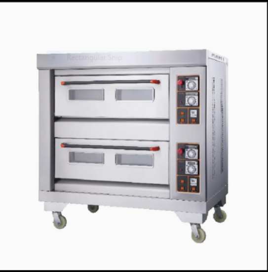 Custom Toaster 2 Decks 4 Trays Mini Baking Pizza Gas Oven