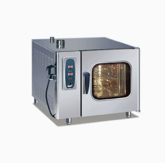 Professional Electric Combi Steamer - 6 Stainless Steel Trays