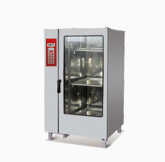 Professional Electric Combi Steamer - 20 Trays & 40 Pans Stainless Steel