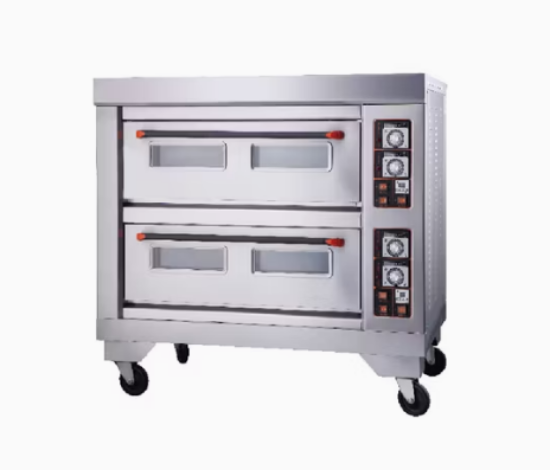 2 Decks 4 Trays Electric Baking Oven Toast Oven