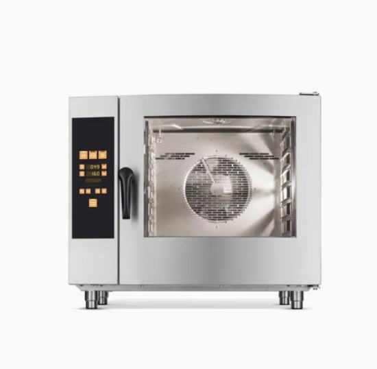 Commercial Electric Combi Oven with Boiler - 6 Trays