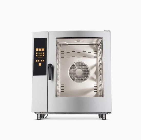 Commercial Electric Combi Pizza Baking Oven with Boiler - 10 Trays