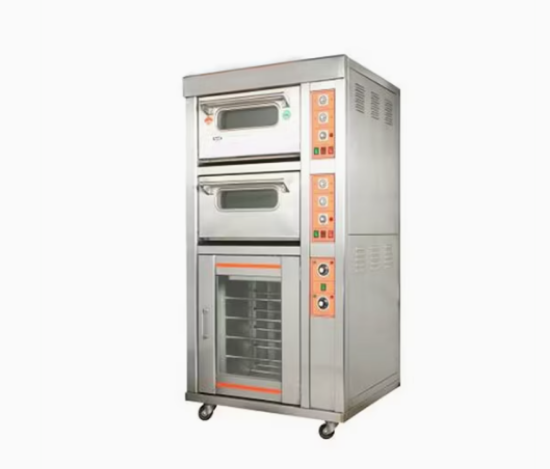 Electric Style 2 Decks 4 Trays Bakery Oven & Proofer