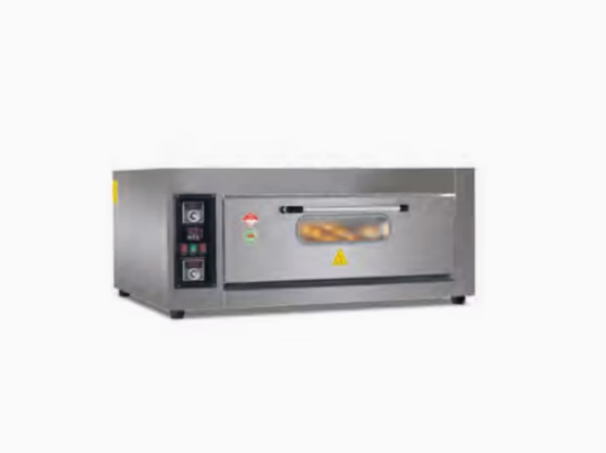 Digital Display Electric Pizza Oven 1 Deck 2 Trays