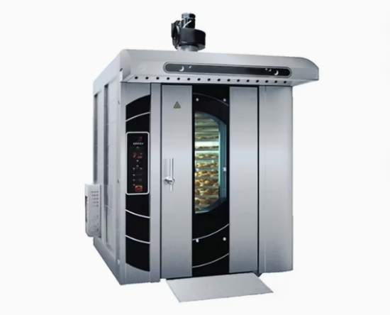 Commercial 32 Trays Electric Convection Hot Air Rotary Rack Oven
