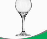 Tall Elegant Glass Cup for Beverages