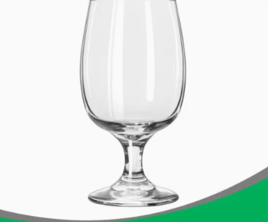 Tall Elegant Glass Cup for Beverages