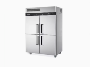 Stainless Steel Upright Chest Single Door Fridge