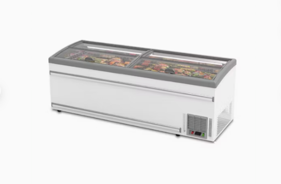 Commercial Combine Island Deep Freezer Display Cabinet