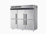 Stainless Steel Upright Chest Single Door Fridge