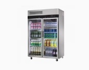 Commercial Heavy Duty Glass Door Upright Chiller Upright Beverage Refrigerator