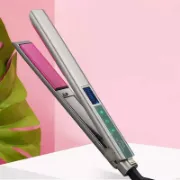 صورة مكواة شعر سيراميك احترافية بأداء مزدوج