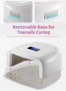 Cordless Rechargeable UV‑LED Nail Lamp