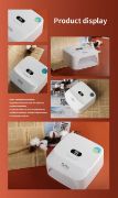 Portable Cordless UV‑LED Nail Lamp with Sensor