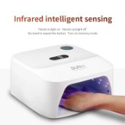 Portable Cordless UV‑LED Nail Lamp with Sensor