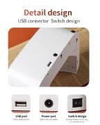 Portable Cordless UV‑LED Nail Lamp with Sensor