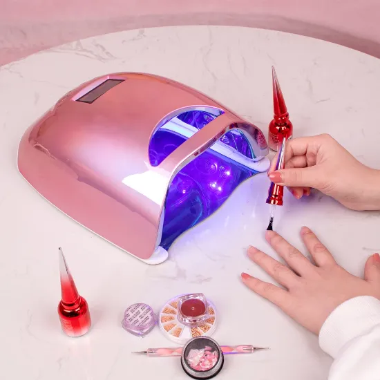 96W Rechargeable Nail Lamp with Removable Base