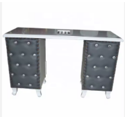 Wooden Manicure Table with Drawers