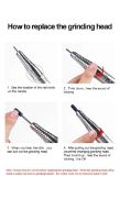 Rechargeable Cordless Nail Drill with LCD Display