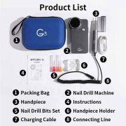 Professional Rechargeable Nail Drill