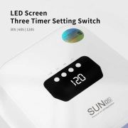 LED Nail Lamp for Gel Curing with Sensor and Timer