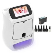 Smart Nail Art Printer with Touchscreen & UV Curing