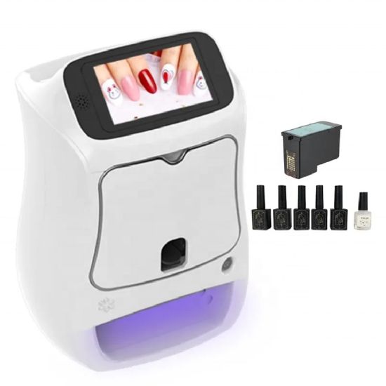 Smart Nail Art Printer with Touchscreen & UV Curing