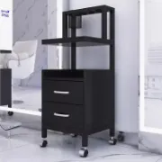 صورة عربة صالون تجميل معدنية