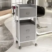 صورة عربة صالون ذهبية عصرية