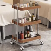 صورة عربة صالون خشبية عصرية