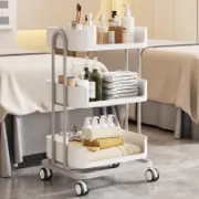 صورة عربة تجميل خشبية احترافية