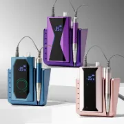 85W Portable Brushless Nail Drill Machine – 40,000RPM Rechargeable