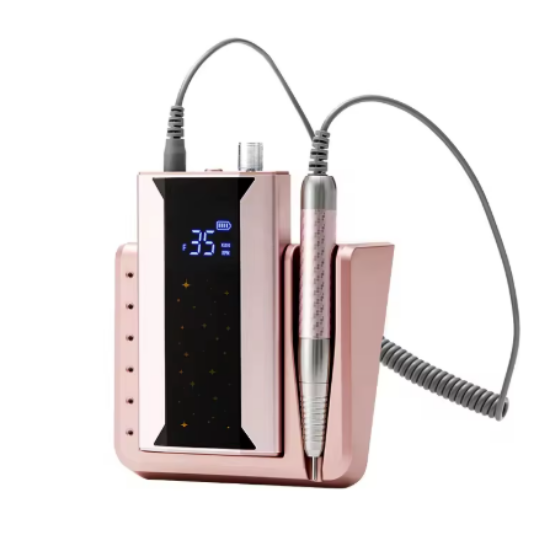 85W Portable Brushless Nail Drill Machine – 40,000RPM Rechargeable