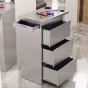 Top-Selling Rolling Metal Beauty Trolley