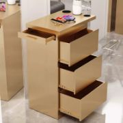 Top-Selling Rolling Metal Beauty Trolley