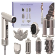 8-in-1 Professional High-Speed Hair Dryer – 1300W